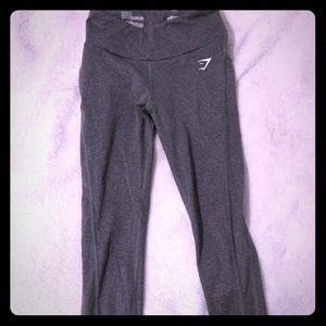 Gymshark Dry Sculpture Legging Charcoal Marl - M